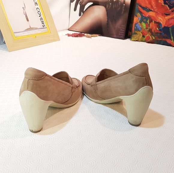 Ecco SculLeather heeled shoes - Picture 4 of 5
